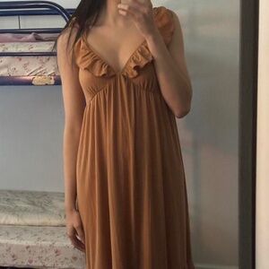 Caution of the wind dress